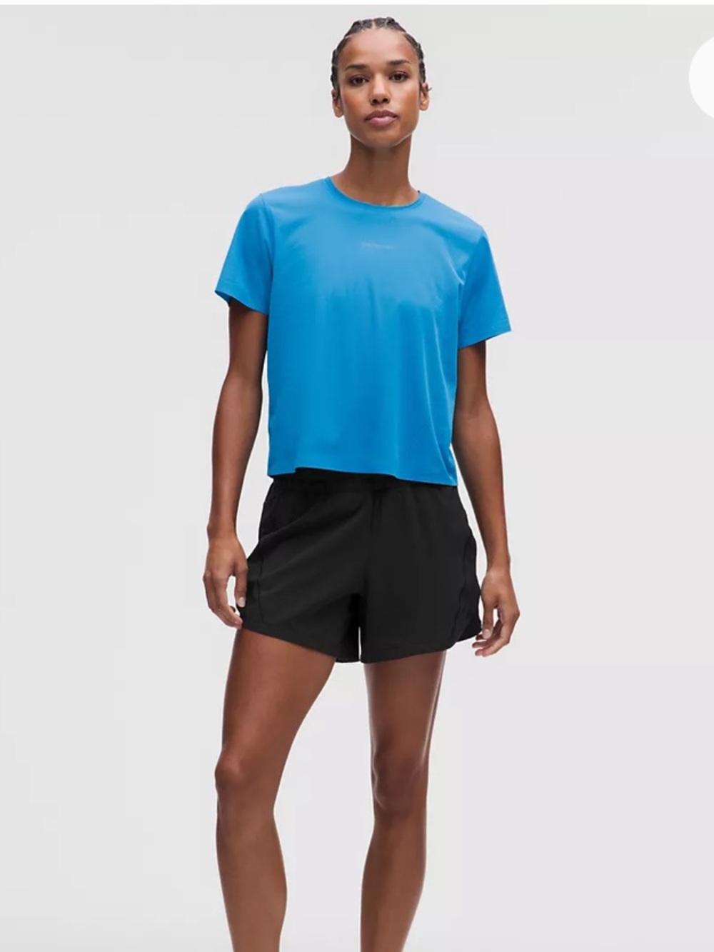 Lululemon Track That High-Rise Lined Short 5" Black